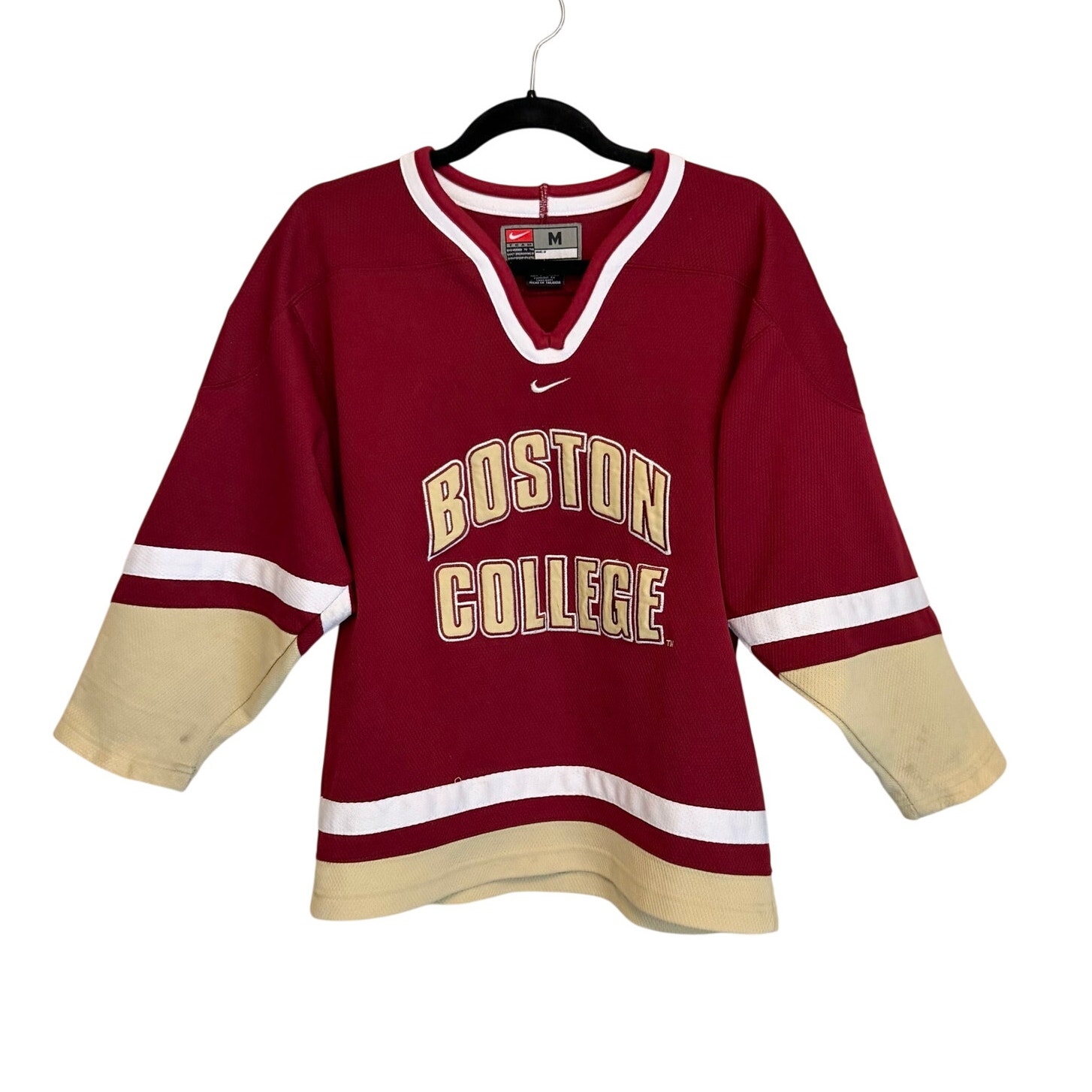 Nike Boston College Jersey Junior 1214M Burgundy Eagles Ncaa Ice Hockey Sporty